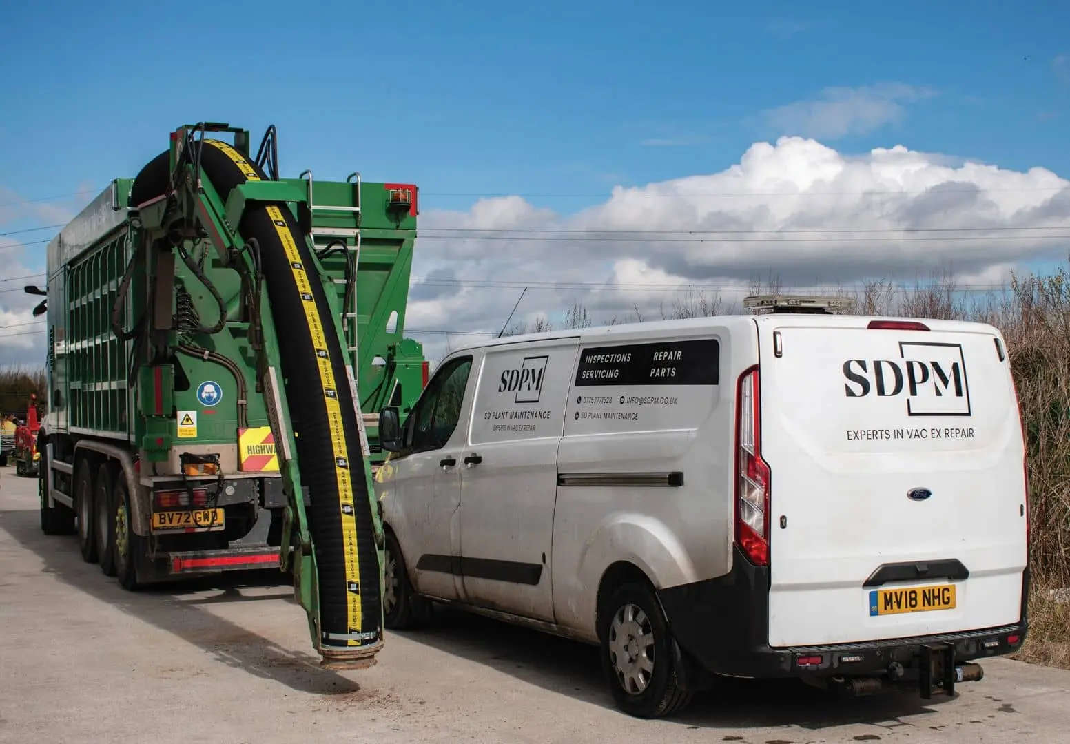 vacuum excavator repair, maintenance, servicing, and parts